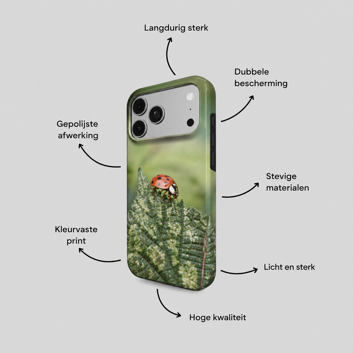 Ladybug Tough Phone Case – iPhone & Samsung