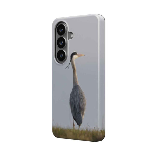 Blauwe Reiger Magnetic Tough Case voor Samsung Galaxy, achteraanzicht