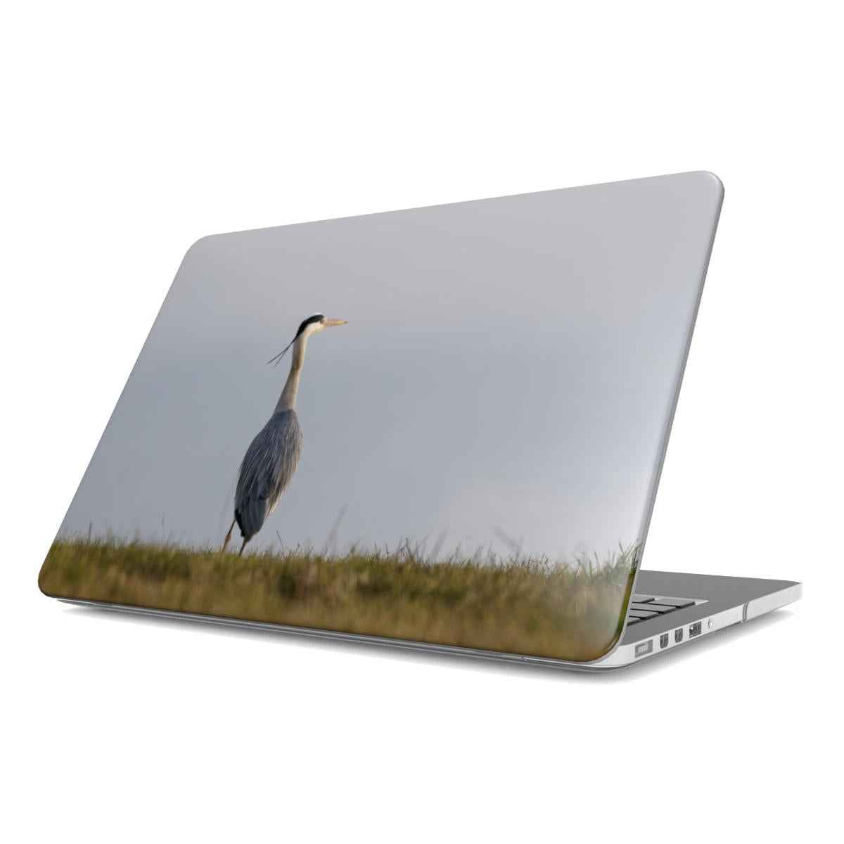 Blauwe Reiger MacBook Case – productaanzicht