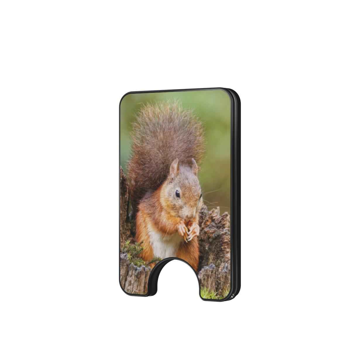Eekhoorn Magnetic Wallet met standaard – voorzijde