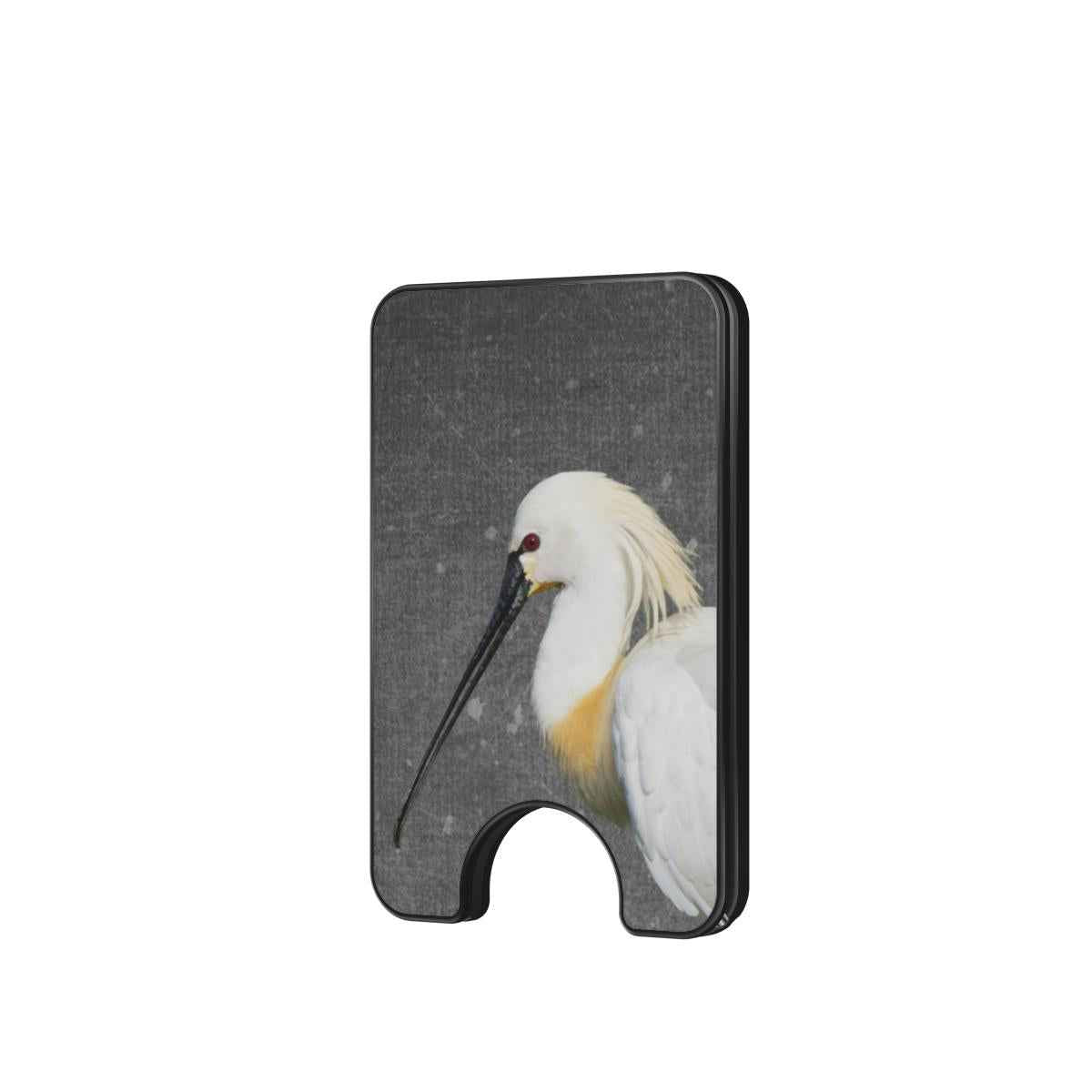 Lepelaar Magnetic Wallet met standaard – voorzijde