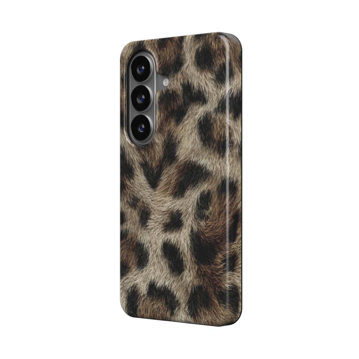 Achterzijde van Samsung Tough Case met geprinte panterprint