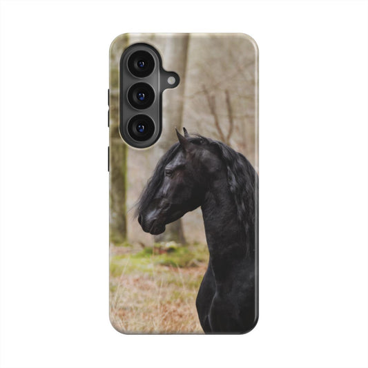 Fries Paard Magnetic Tough Case voor Samsung Galaxy, achteraanzicht