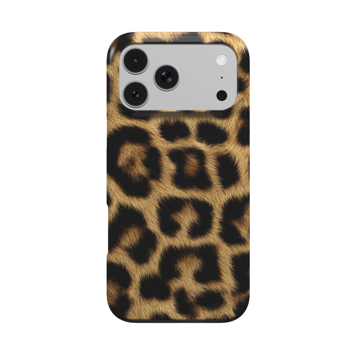 Luipaardprint MagSafe iPhone-hoesje – voorzijde Tough Case
