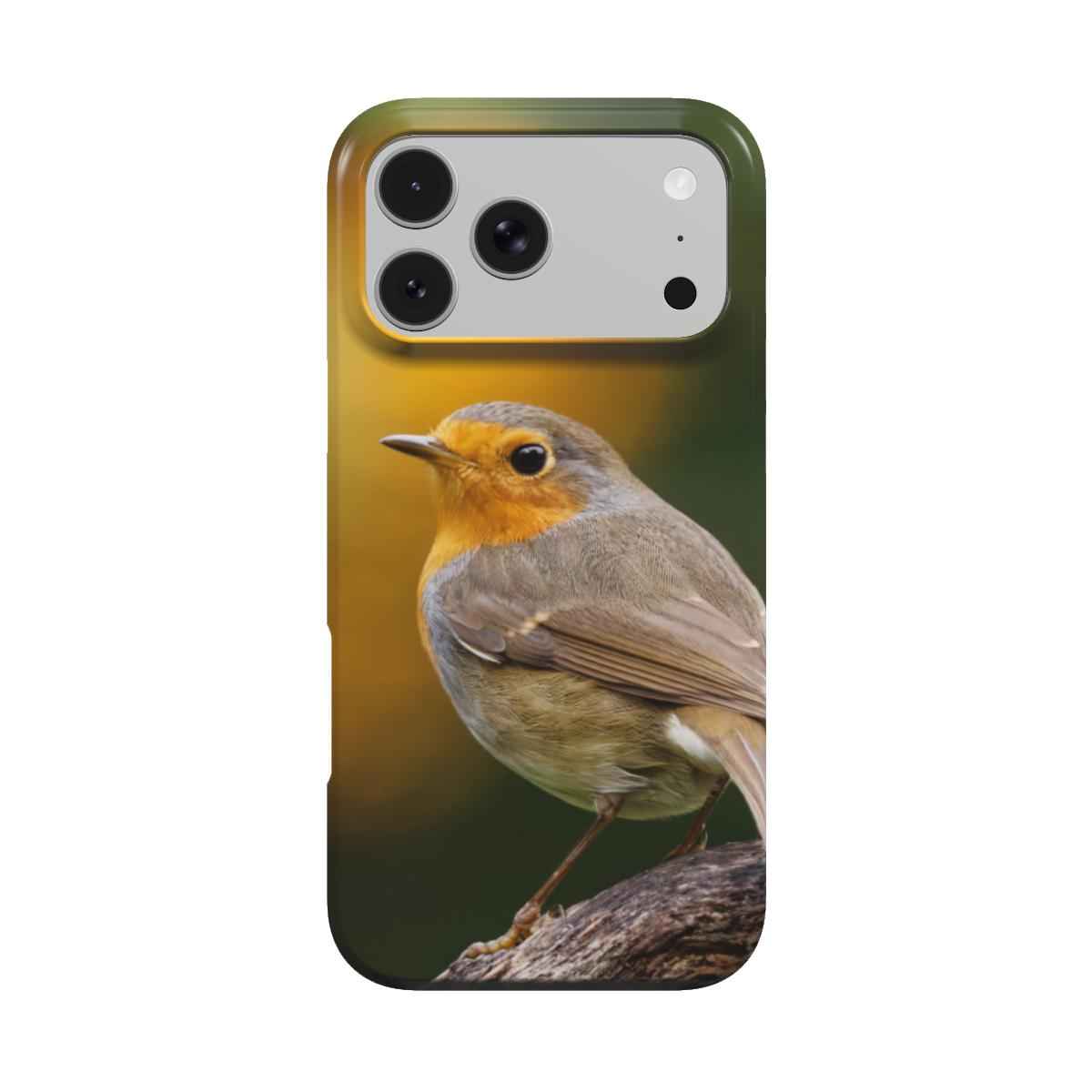 Roodborst MagSafe Tough Case voor iPhone - Bescherm je smartphone met de schoonheid van de natuur