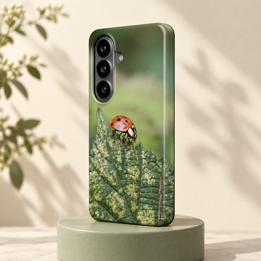 Lieveheersbeestje Magnetische Telefoonhoes - Stijlvolle Bescherming voor jouw Samsung