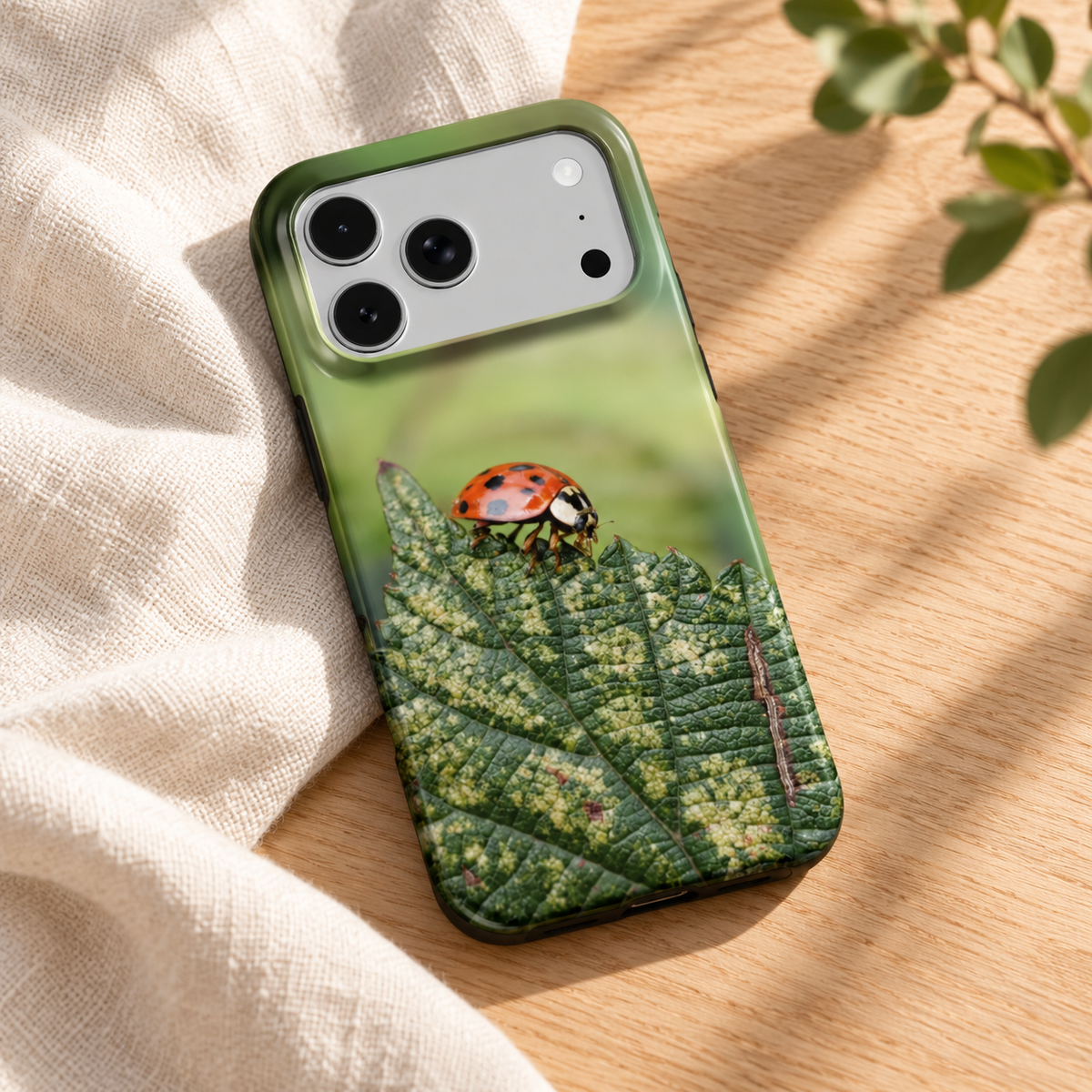 Lieveheersbeestje MagSafe iPhone Hoesje – Tough Case